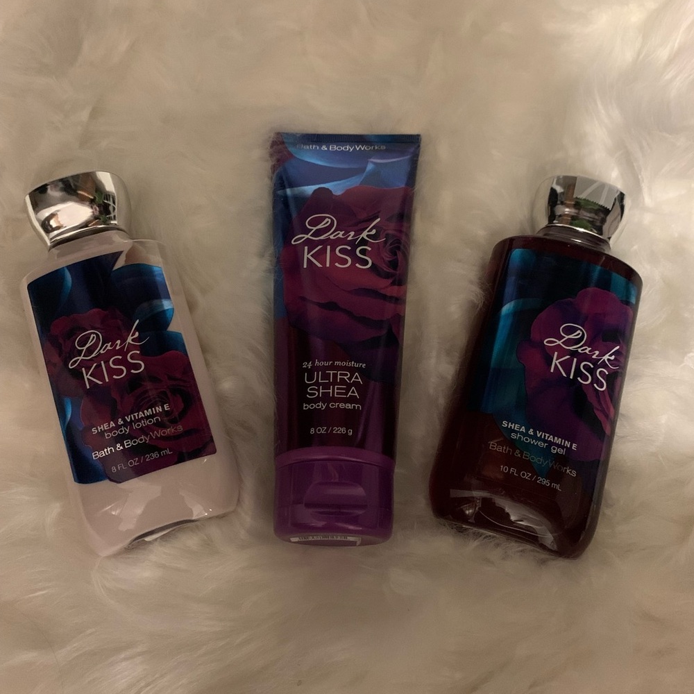 Bath & Body Works Dark Kiss Bath & Body Set